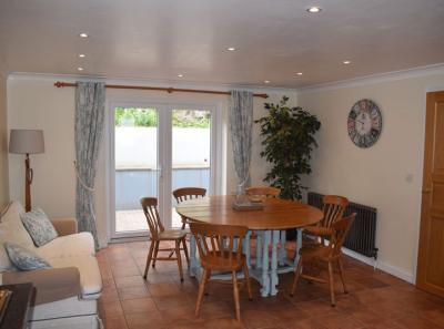 The Moorings dining area